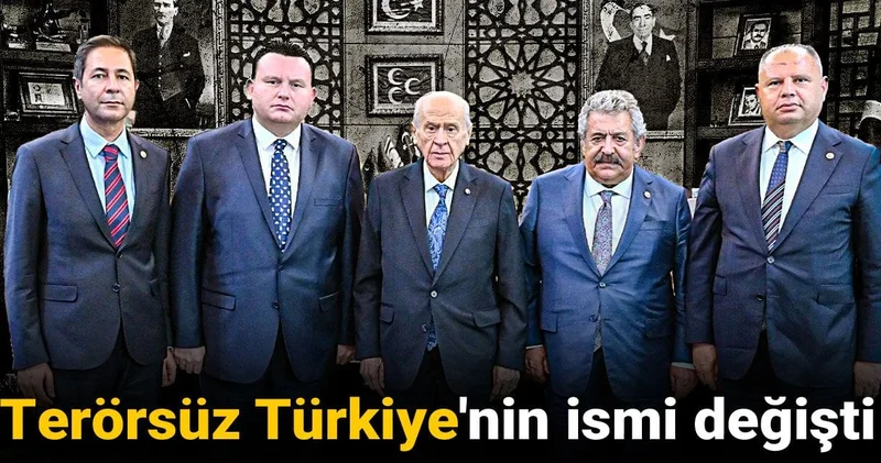 Terörsüz Türkiye nin adı değişti