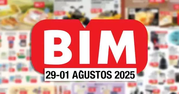 BİM 29 Temmuz 1 Ağustos 2025 aktüel kataloğu yayınlandı!