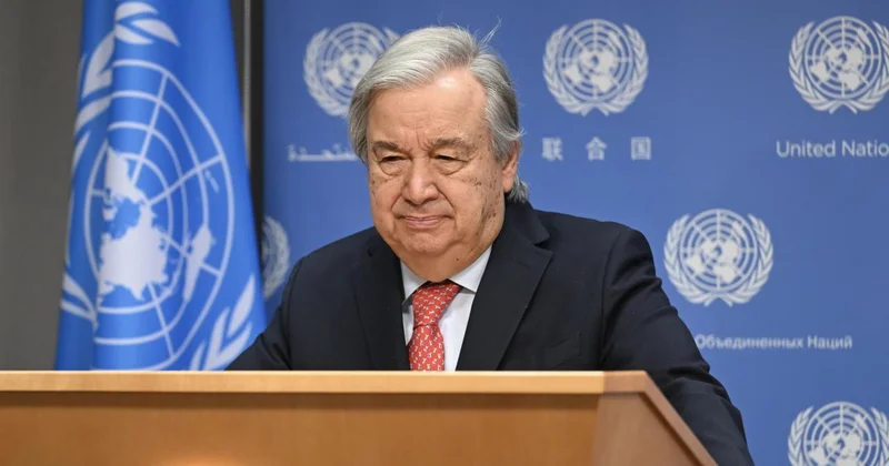 BM Genel Sekreteri Guterres: Filistinliler için devlet kurma bir ödül değil, bir haktır