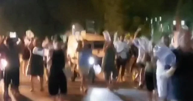 Tekirdağ susuz kaldı: Vatandaşlar gece yarısı sokaklara döküldü VİDEO İZLE