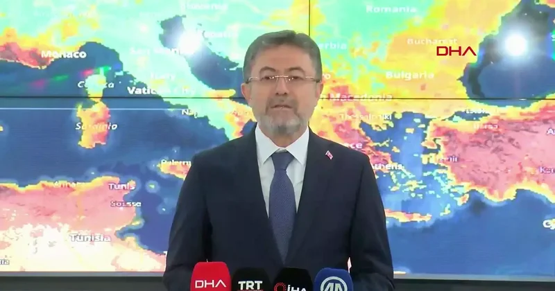 Bakan Yumaklı: Son 24 saatte ülkemizde 55 yangın çıktı