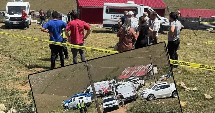 Giresun da iki aile birbirine girdi: 3 kişi hayatını kaybetti