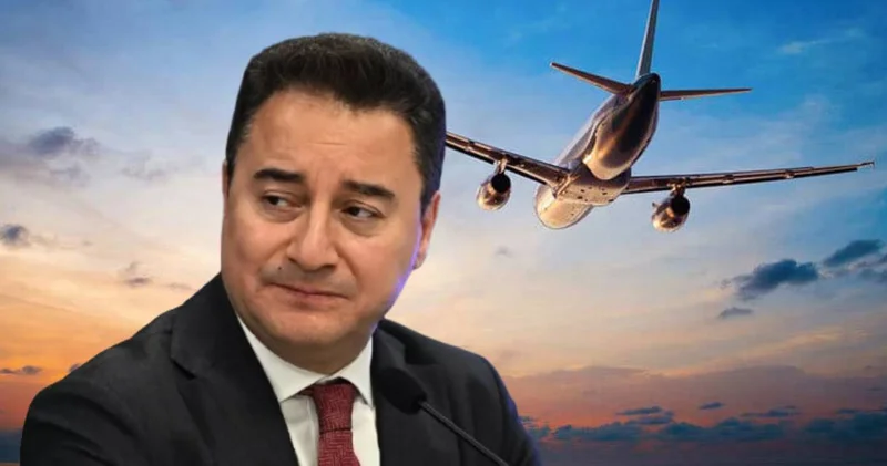 Babacan ın uçağına merdiven çarptı: Sefer iptal edildi
