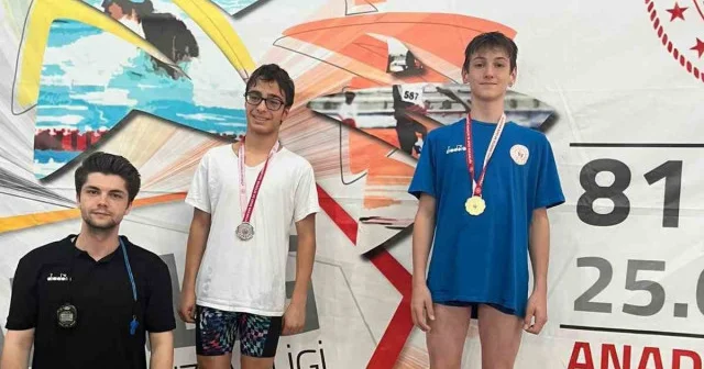 ANALİG Yüzme müsabakalarında Eskişehirli sporculardan büyük başarı Diğer Haberleri