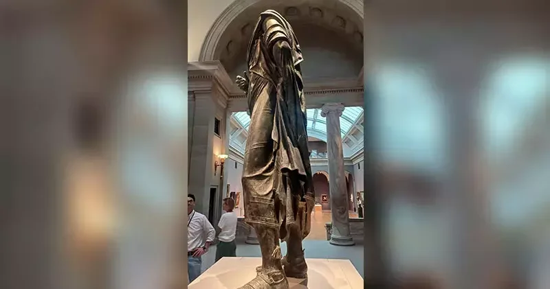 Marcus Aurelius’un heykeli Cumhurbaşkanlığı Millet Kütüphanesi’nde