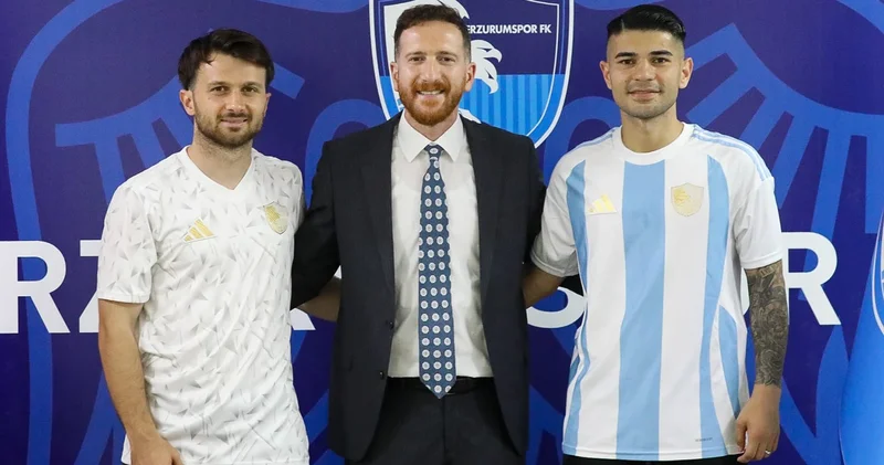Erzurumspor, 2 transferi aynı anda duyurdu