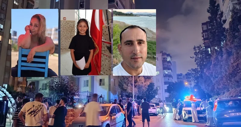 Gece yarısı kan donduran vahşet! İnfaz koruma memuru, karısını ve kızını öldürüp intihar etti