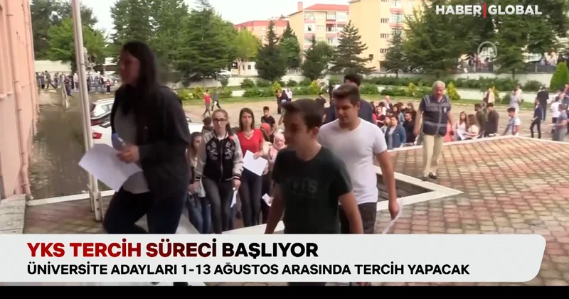 YKS tercih süreci başlıyor