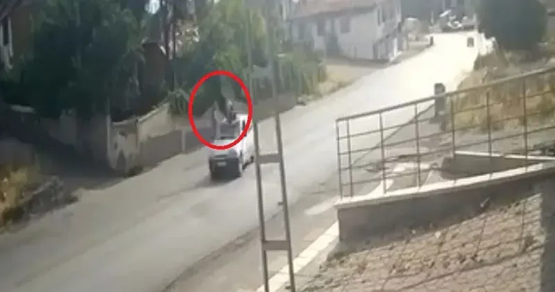Polisten kaçan şüpheli otomobilin çarpması sonucu yaralandı