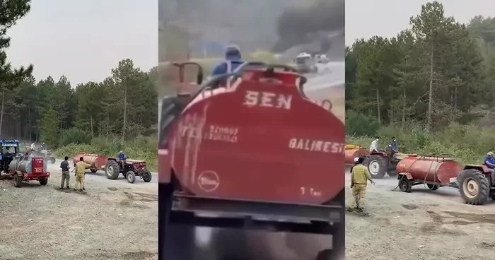Ekmek teknem demedi jant üstünde müdahaleye gitti! Sosyal medyada takdir topladı