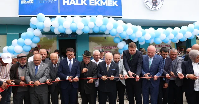 Ardahan ın Damal ilçesinde Erzurum Büyükşehir Belediyesince halk ekmek fırını açıldı Ardahan Haberleri