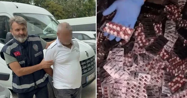 Samsun da 24 bin hapla yakalanan inşaat işçisi içici olduğunu savundu Samsun Haberleri