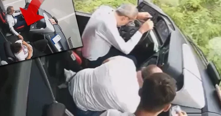 2 kişinin hayatını kaybettiği kazaya ait yeni görüntüler çıktı! Şoförden dikkat çeken hareket