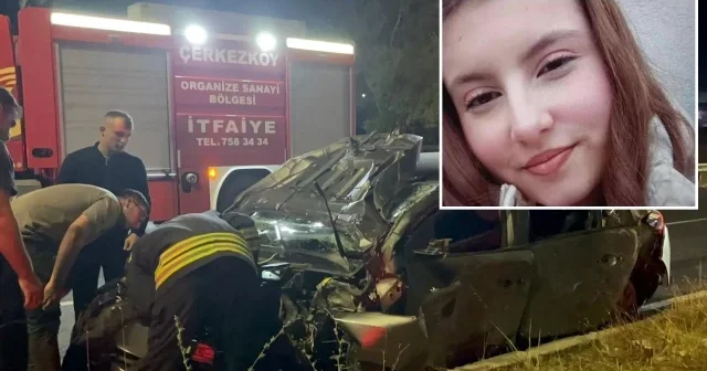 Tekirdağ da Nisa nın öldüğü kazada otomobilin sürücüsü tutuklandı Gündem Haberleri