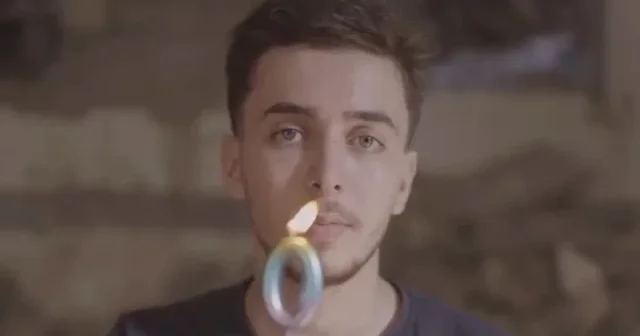 Gazzeli genç enkazların arasında geçen doğum gününü paylaştı VİDEO İZLE