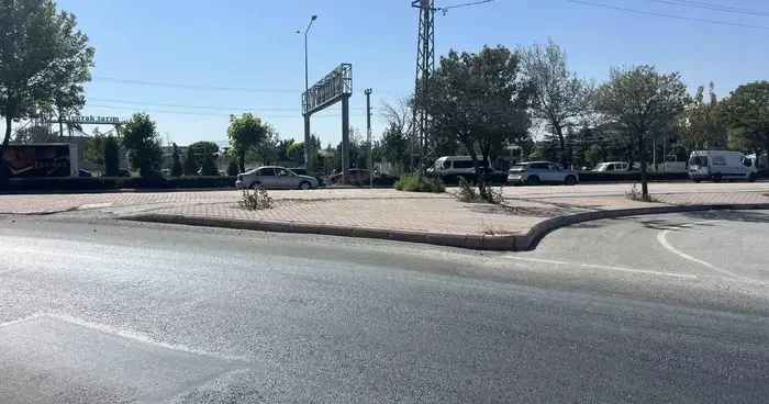 Konya’da 16 yaşındaki çocuğun hayatını kaybettiği kaza anı kamerada