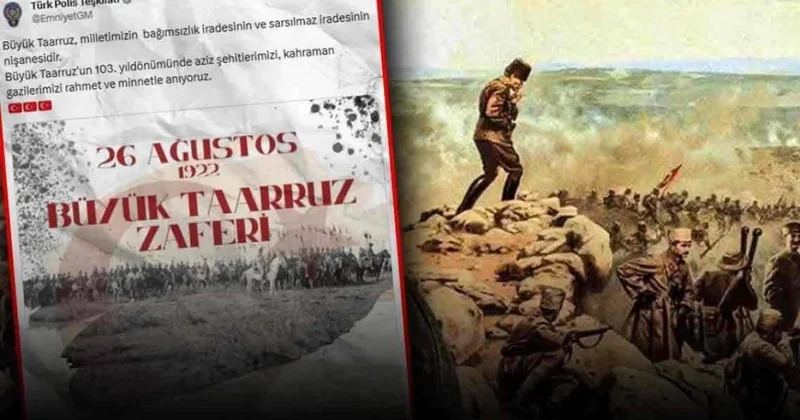 Emniyet’in Atatürksüz 30 Ağustos paylaşımının faturası belli oldu Sözcü Gazetesi