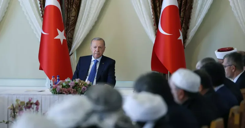 Erdoğan, Dünya Müslüman Alimler Birliği heyetini kabul etti