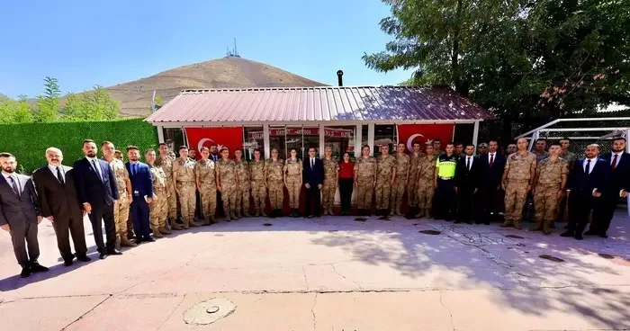 Bitlis te rütbe terfi töreni düzenlendi