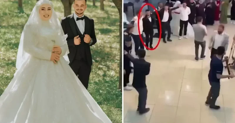 Düğün günü yengesi tarafından öldürülen damadın son görüntüleri