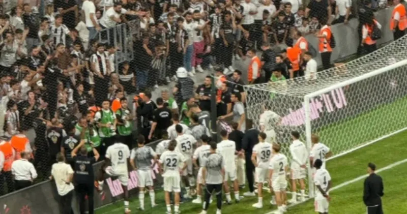 Dolmabahçe’de gerilim tırmandı! Taraftar sorumlulardan hesap istedi