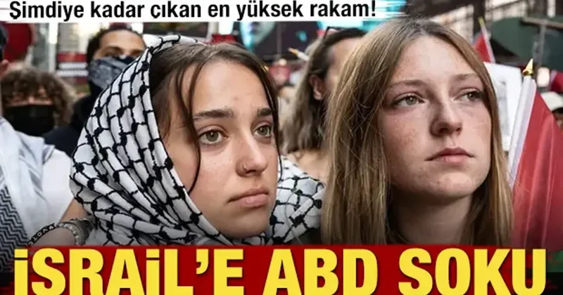 Şimdiye kadar çıkan en yüksek rakam! İsrail e ABD şoku