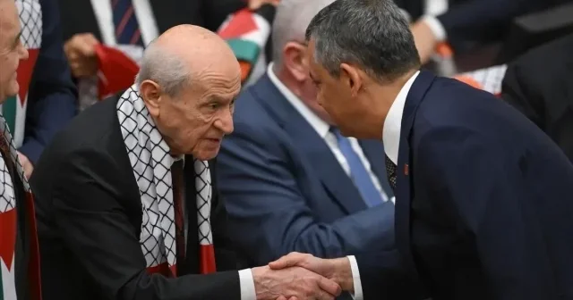 Bahçeli ve Özel Gazze oturumunda tokalaştı Politika Haberleri