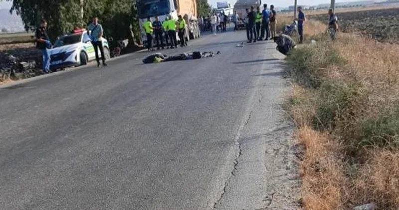 30 yaşındaki motosiklet sürücüsü feci kazada hayatını kaybetti
