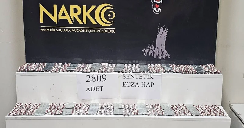 16 yaşındaki çocuğun evinden binlerce hap çıktı!