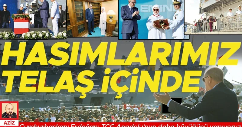 Gemilerimiz göğsümüzü kabarttı