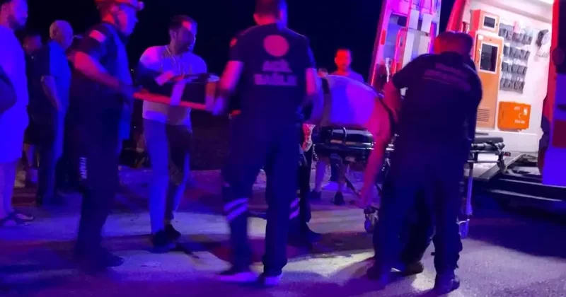 İnegöl de Damat Kaçan Babanın Aracı Tarlaya Uçtu