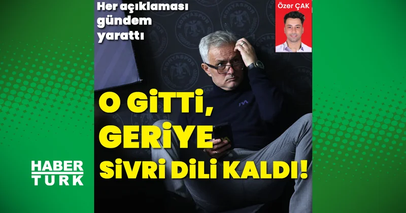 Mourinho gitti, geriye sivri dili kaldı! Fenerbahçe Haberleri