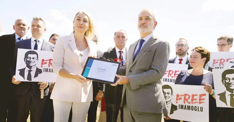 İmamoğlu’na Avrupa’dan destek