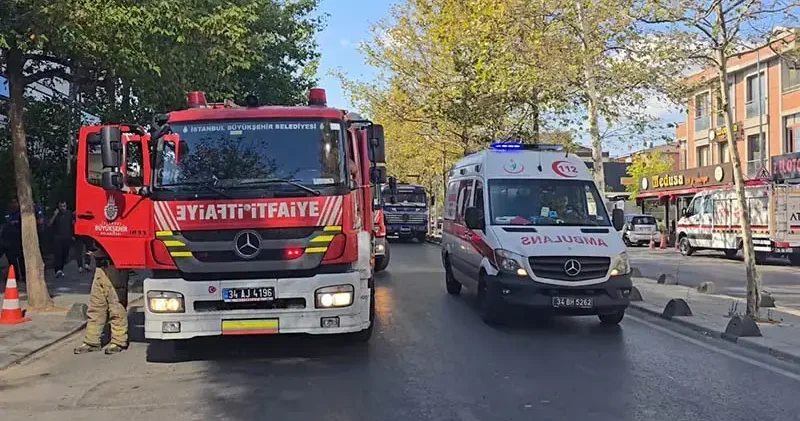 Ataşehir’de diş kliniğinde oksijen tüpü patladı: 2 yaralı