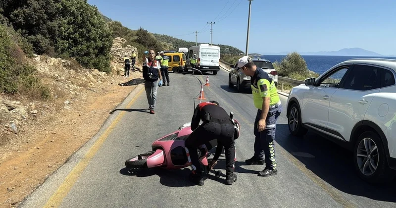 Muğla da hafif ticari araç ile motosiklet kafa kafaya çarpıştı: 1 ölü Sözcü Gazetesi