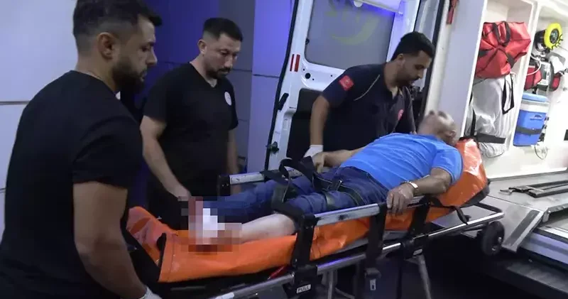 Kayınpederini pompalı tüfekle ayağından vurdu