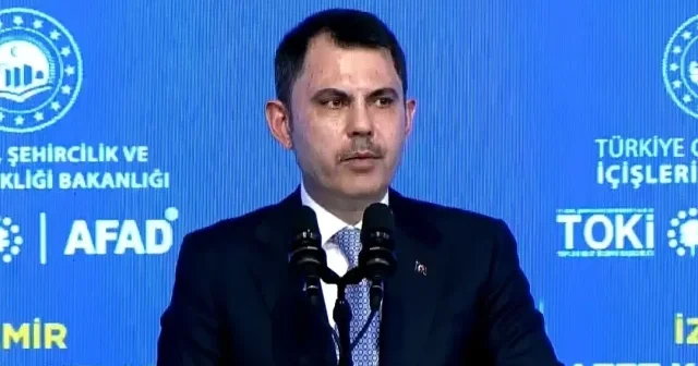 Bakan Kurum İzmir’de afet konutları temel atma töreninde konuştu: Bu topraklarda devlet hiçbir zaman milletini yalnız bırakmamıştır VİDEO İZLE