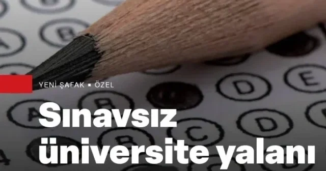 400 bin yabancı öğrenci sınavsız yerleşti iddiası doğru değil VİDEO İZLE