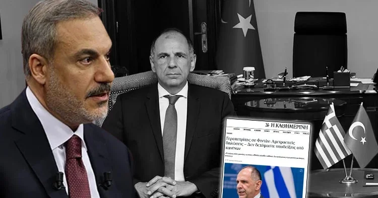 Dışişleri Bakanı Hakan Fidan ın sözleri Yunanistan da manşetlere taşındı: Umarız Yunan siyaseti, Türk siyasetinin olgunluğuna ulaşır