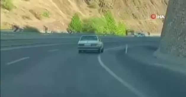 Tofaş Şahin in seyir halindeyken tekeri koptu, facianın eşiğinden dönüldü