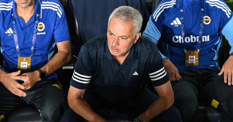 Jose Mourinho nun en erken vedası! Special One dibi gördü... Fenerbahçe Haberleri