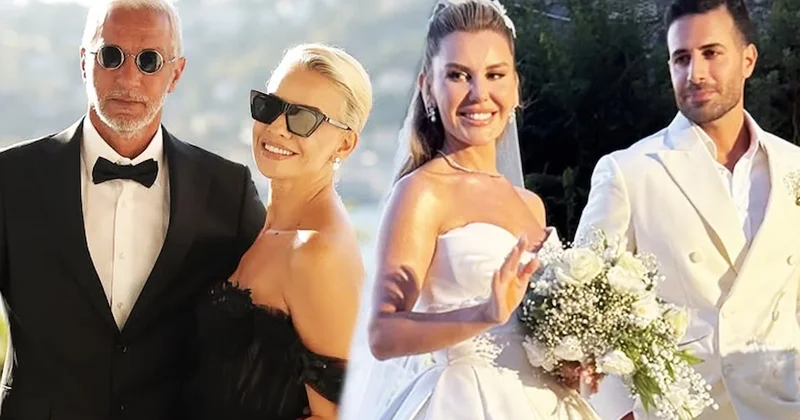 Eda Erol ve pilot sevgilisi Ekrem Karaçayır görkemli bir düğünle evlendi Sözcü Gazetesi