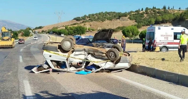 Kontrolsüz çıkış can aldı: 73 yaşındaki sürücü hayatını kaybetti