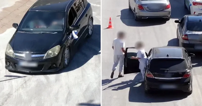 Ehliyetsiz Sürücü, Dronla Yakalandı