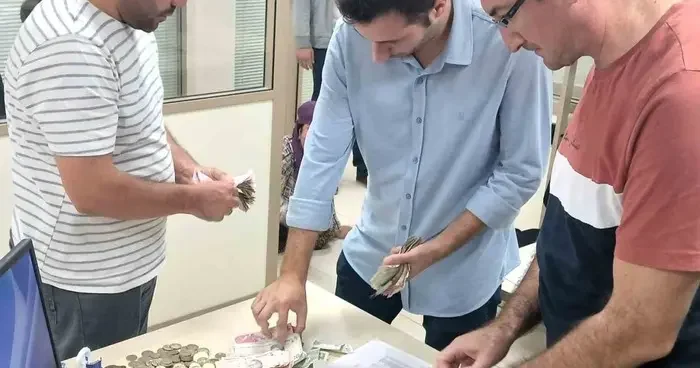 Dilencinin üstünden 6 bin lira çıktı