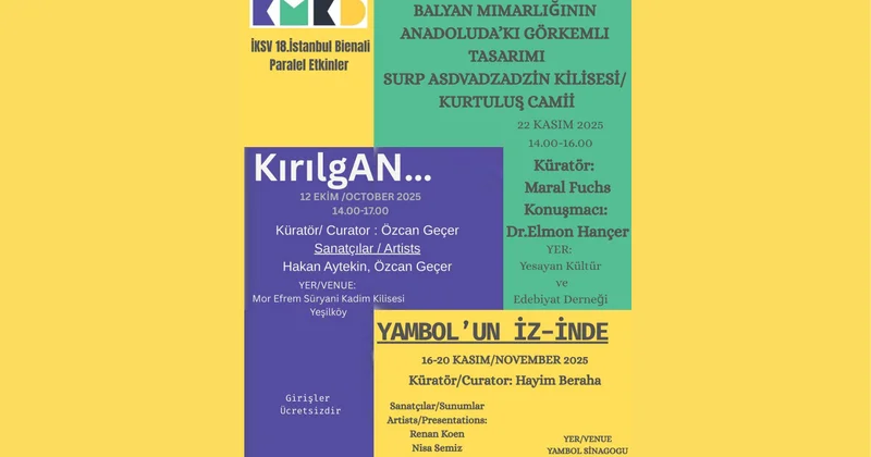 Kültürel Mirası Koruma Derneği nden İstanbul Bienali ne üç ayrı proje Agos