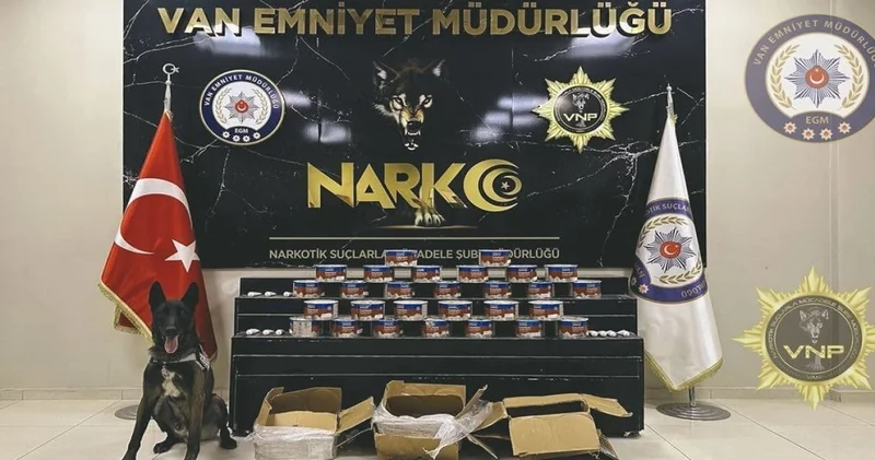 Van da 113 kilo uyuşturucu yakalandı