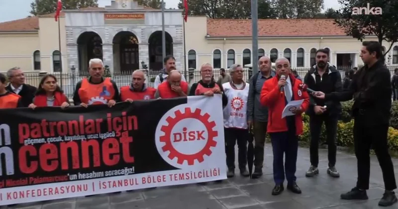 Moldovalı işçi dövülerek öldürülmüştü: DİSK valiliğin kapısına dayandı!