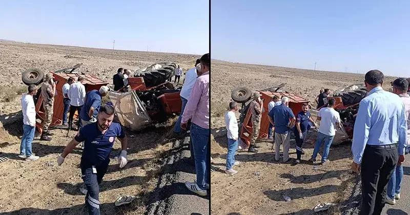 Şırnak’ta traktör devrildi: 1 ölü, 2 yaralı