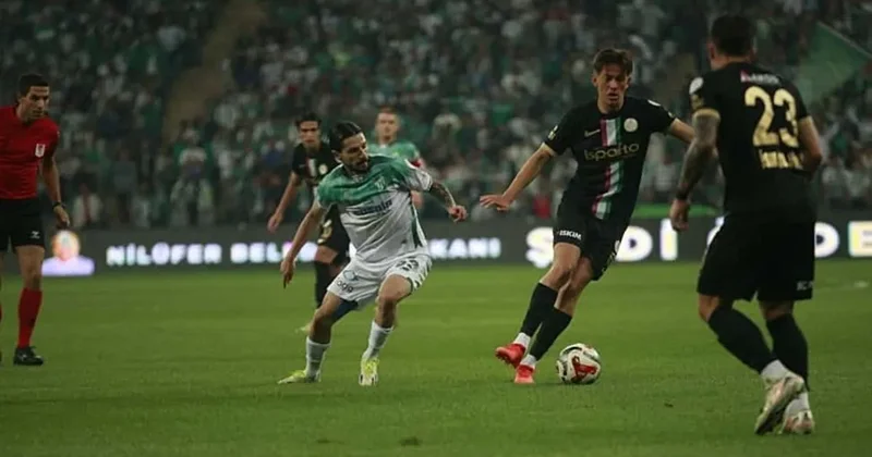 Bursaspor’un 20 maçlık yenilmezlik serisi sona erdi